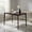 Brown, variant on Demi Bonn 48" Solid Wood Dining Table with Rubber Wood Supporting Legs for Kitchen Dining Room, Modern Rectangular Dining Table Furniture, Beige