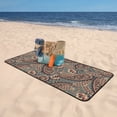 thumbnail image 6 of Cotton Bath Towels for Bathroom - Paisley Pattern No.90127 Microfiber Quick Dry Towels for Body Bath Sheets, Personalized Beach Towel, Soft Shower Towels for Travel Home Beach 27*55in, 6 of 7