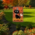 thumbnail image 4 of Briarwood Lane Black Kitty Halloween Garden Flag, 4 of 4
