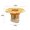 Gold, variant on Bwiyojiz Home, Garden & Tools Gadgets Kitchen Dining Drains Backflow Preventer Shower Floor One Way Valves Sewer Core for Water Drainage, Gifts for Her, Black