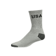 thumbnail image 2 of 12 Pairs Crew Socks Cotton Unisex Athletic Sport Workout Compress Running Comfort Cozy Sweat-absorbing Anti-Slip Comfy Solid Soccer Chicano Value Pack, 2 of 2