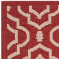 thumbnail image 4 of Safavieh Courtyard Red Indoor Outdoor Rug - 2'7" x 5', 4 of 4