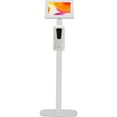 thumbnail image 2 of Premium Thin Profile Floor stand with Security Enclosure and Automatic Soap Dispenser (White), 2 of 3