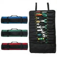 thumbnail image 4 of Guardoinrt Sac de Chef Portable pour le Rangement des Outils pour les Amateurs de Culinaire Sac de Rangement pour Outils Enroulable Robuste Noir 1Set, 4 of 6