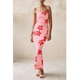 thumbnail image 3 of Vestido largo PRETTYGARDEN para mujer con estampado floral de verano 2025, 3 of 9