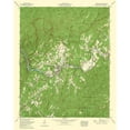 thumbnail image 3 of USGS 15x18 Black Modern Framed Museum Art Print Titled - Bryson City North Carolina Quad - USGS 1935, 3 of 5