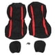 thumbnail image 2 of Accesorio interior para automóvil, juego de 4 piezas, fundas para asientos de automóvil, cubierta para reposacabezas, instalación sin esfuerzo, 2 of 9