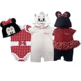 thumbnail image 1 of Kit 3 PaÃ±aleros con gorro bordado Disney Minnie y Marie Disney PaÃ±aleras, 1 of 6