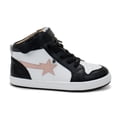 thumbnail image 2 of Old Soles Girl Team Star High Top Lace-Up Sneakers, 2 of 7