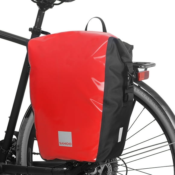 Sac de Coffre de Vélo Imperméable 20 L Sac de Porte-Bagages Arrière de Bicyclette Sac de Sac de Voyage