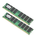thumbnail image 4 of Módulo de memoria para computadora de escritorio, 2 unidades, doble cara, 16 granos, DDR, 1 GB, 400 MHz, PC-3200, 4 of 14