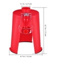 thumbnail image 3 of Dispensador de refrescos: Dispensador de bebidas de escritorio para refrescos y bebidas carbonatadas con grifo - Base de botella de plástico invertida para fiestas, 3 of 7