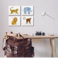 thumbnail image 2 of Stupell Industries Various Whimsical Wildlife Animals Graphic Art Gallery Wrapped Canvas Print Wall Art, Set of 4, Design by Emily Kopcik, 2 of 3