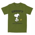 thumbnail image 3 of Camisetas de Snoopy y Charlie Brown para hombres y mujeres, camisetas de Peanuts Merch, camisetas de ocio, camisetas de algodón puro, ropa clásica, 3 of 5