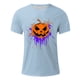thumbnail image 4 of Blusas y camisas de manga corta y cuello redondo para hombre. Blusas/camisetas de manga corta con cuello redondo y estampado de Halloween para hombre. Blusa para hombre., 4 of 4