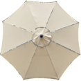 thumbnail image 1 of Funda de Recambio Para Sombrilla, 8 Varillas, 3 M, Impermeable, Anti-uv, Tela de Recambio, Beige, 1 of 3