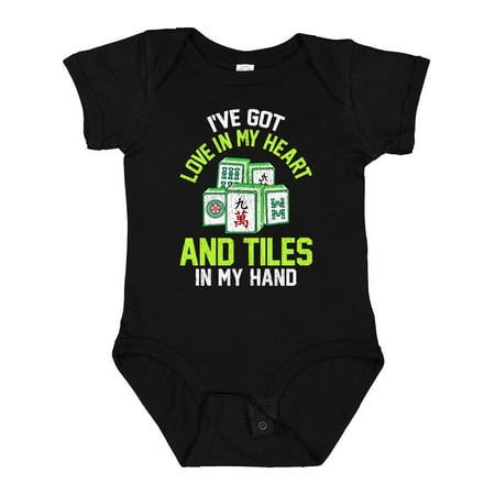 Inktastic Mahjong Gift Idea Boys or Girls Baby Bodysuit