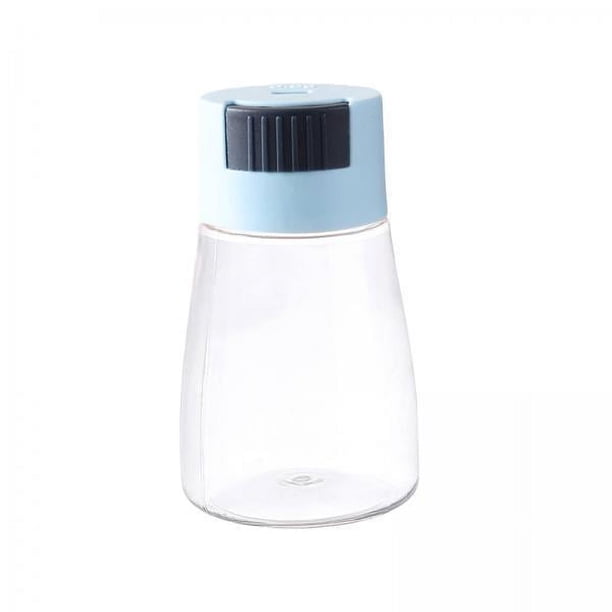 Botella dosificadora de condimentos de 3x0,5 gramos, tarros de especias, tipo prensa cuantitativa, agitador de úcar y dispensador de pimienta para 4 piezas