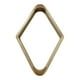 thumbnail image 3 of Marco de posicionamiento para bolas de billar, de madera lisa y resistente, con forma de diamante, accesorio para mesa de billar, ideal para deportes, 3 of 8