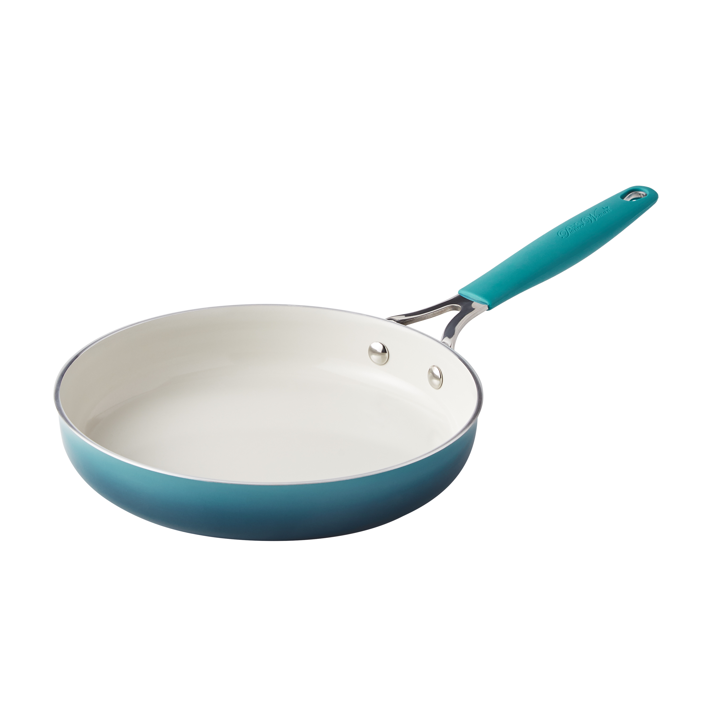 The Pioneer Woman 12-Piece Classic Belly Ceramic Cookware Set, Porcelain Enamel, Ombre Teal - image 4 of 11