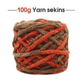 thumbnail image 5 of Billuyoard Hilo de tejer de 100g, bufandas de hilo para tejer a mano, gorro, gorro, hilos de ganchillo tejidos a mano, accesorio de costura para Artesanía No.24 Billuyoard HA009091-24, 5 of 5