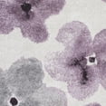 thumbnail image 6 of SAFAVIEH Adirondack Feride Floral Area Rug, Ivory/Purple, 6' x 6' Square, 6 of 6