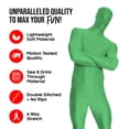 thumbnail image 2 of Disfraz Morphsuits completo para adultos, traje zentai verde para hombre, 2 of 4