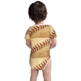 thumbnail image 6 of Rocae Vintage Baseball for Baby Climbing Clothes Soft Baby Romper for Active Infants Comfortable and Breathable Crawling Jumpsuit Unisex Baby Outfit 2 Years, 6 of 8