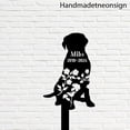 thumbnail image 5 of Handmadetneonsign English Mastiff Metal With Stake, English Mastiff Metal Name Sign, Dog Metal Stake 66759, 5 of 5