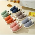 thumbnail image 5 of Hadanceo Sunshine Cloud Slippers, Cozy Indoor Outdoor Comfort Footwear with Warm Fuzzy Lining,  Plush House Slippers with Non-Slip Sole for Women and Men, 5 of 8