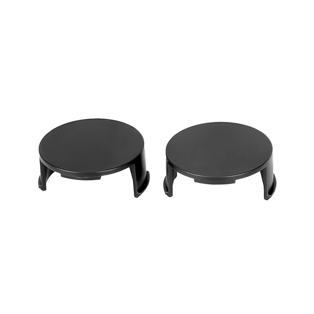 Graflsoa Stylish Front/Rear Fork Protective Covers for Ninebot F20/F25/F30/F40 Electric Scooters - Durable Black Plastic Design, Easy Installation, Scratch-Resistant Accessories (Pair)