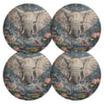 thumbnail image 2 of Elephant 4-Piece 15.4in Heat-Proof PVC Plate Mats, Easy Cut and Clean for Family Use, 2 of 7