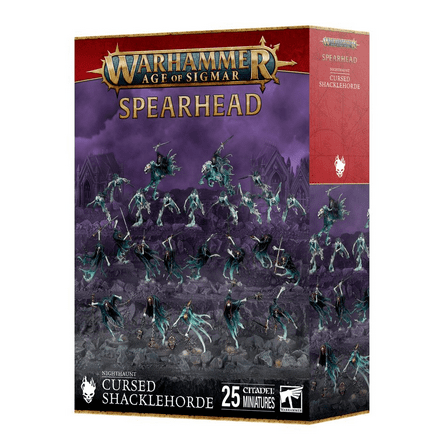 Games Workshop - Warhammer Age of Sigmar - Nighthaunt - Spearhead Cursed Shacklehorde