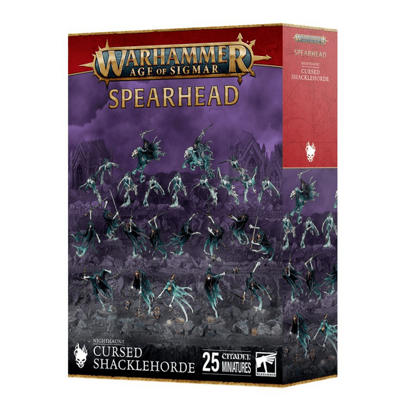 Games Workshop - Warhammer Age of Sigmar - Nighthaunt - Spearhead Cursed Shacklehorde