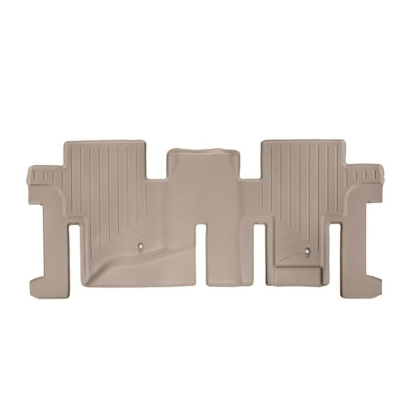 WeatherTech Custom Fit FloorLiners compatible with JX, QX60, Pathfinder - 2nd Row, Tan