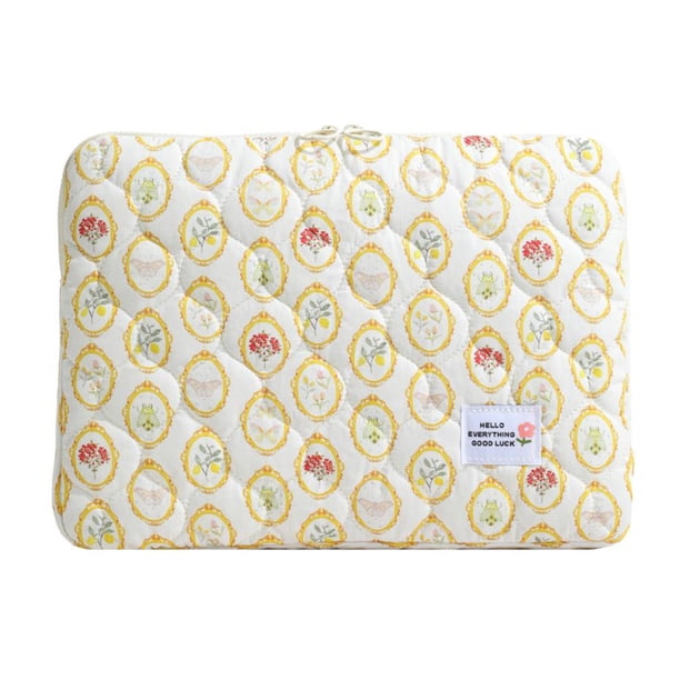 Funda para Portátil Versión Coreana Ipad Almacenamiento 11 Pulgadas Lindo 13/14/15 Protector C (3) Amarillo