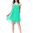thumbnail image 2 of Censtreet Nightgown for Women Chemise Sleeveless Camisole Slip Nightshirt Babydoll Sleepwear Women Sleeveless Pajama Dress, 2 of 3