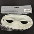thumbnail image 3 of Purple Half Domino Mask Adult Halloween Accessory, 3 of 5