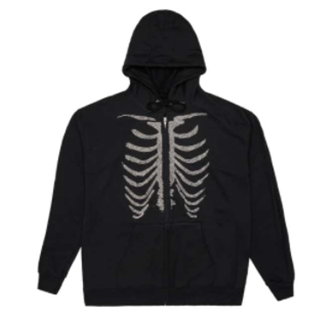 Faithtur Hoodie Os avec Strass