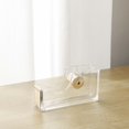 thumbnail image 1 of OfficeGoods Dispensador de cinta acrílica: hermoso accesorio moderno para el elegante escritorio del hogar, la oficina o la escuela, tiene capacidad estándar, dorado, 1 of 5