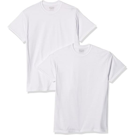 Gildan DryBlend T-Shirt, Style G8000, Multipack Medium White (2-pack)