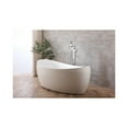 thumbnail image 3 of Elegant Kitchen & Bath FAT-8002PCH Henry Floor Mounted Roman Tub Faucet with Handshower, Chrome, 3 of 10
