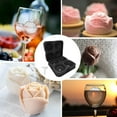 thumbnail image 6 of Vxdvou Rose Diamond Ice Tray, Silicone 4-Hole Ice Mold for Whiskey & Cocktail, Fun Rose Diamond Shape Ice Cubes, Novelty Kitchen Gadgets & Drink Chilling Accessories for Parties, 6 of 6