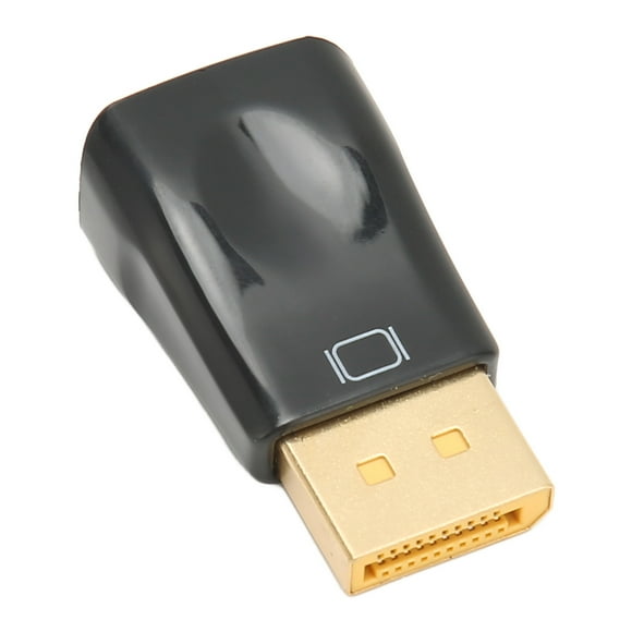 To VGA Connector Adapter, Extended Mode DisplayPort To VGA Adapter Male To Female for Display