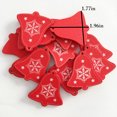 thumbnail image 2 of 10PCS Christmas Ornament Star Bell Heart Xmas Tree Ornament Hanging Decor, 2 of 10