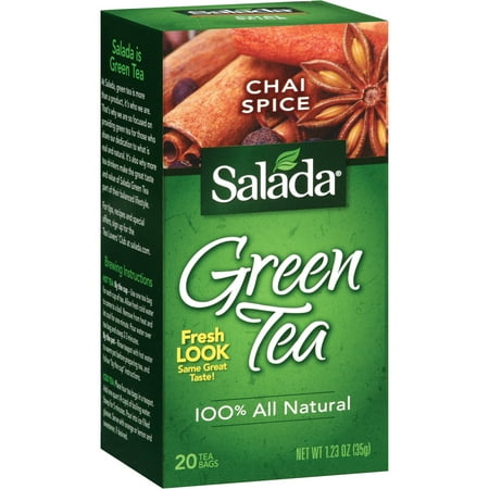 Salada Spiced Chai Green Tea, 20ct (Pack of 6)