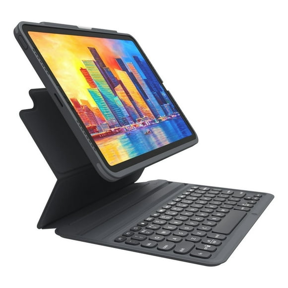 Teclado con Funda ZAGG Pro Keys Retroiluminado para iPad Air 10.9 Negro/Gris