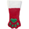 Kyjen Holiday Red Paw Stocking Small