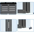 thumbnail image 4 of 5x3 FT Metal Garden Storage Shed - Outdoor Shed with Door Included, Metal Shed House for Tools and Equipment, 4 of 13