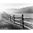 thumbnail image 3 of Nagler, Monte 14x12 Black Modern Framed Museum Art Print Titled - Vanishing Fence, 3 of 5